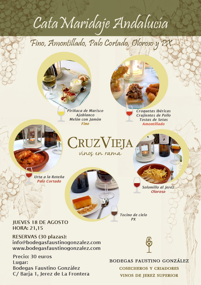 Cartel-cata--maridaje-andaluz-agosto