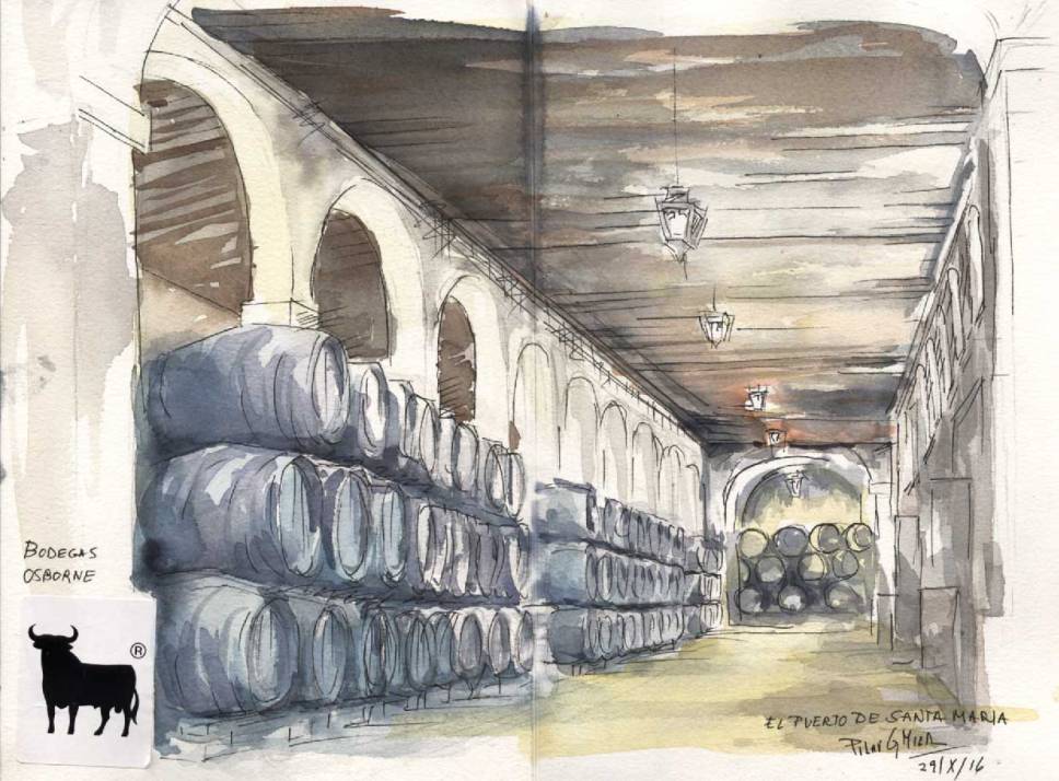 Bodegas Osborne. El Puerto de Santa María.
