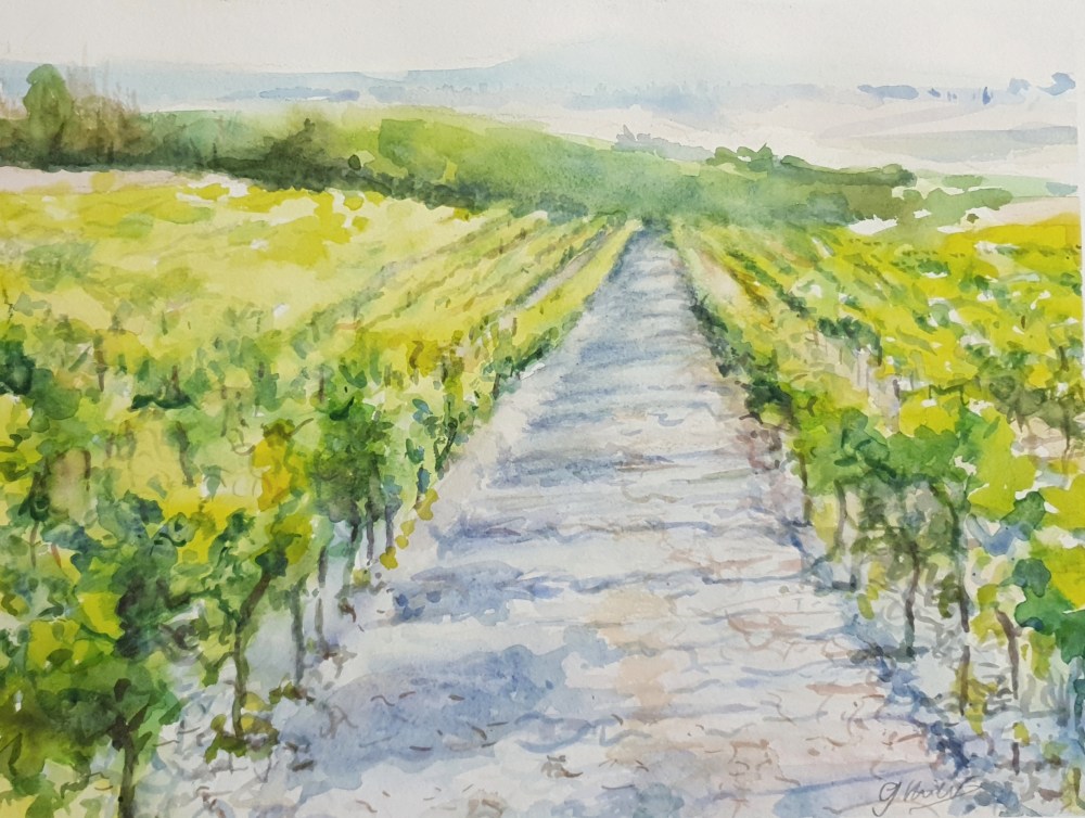 Viña. Acuarela 21x29